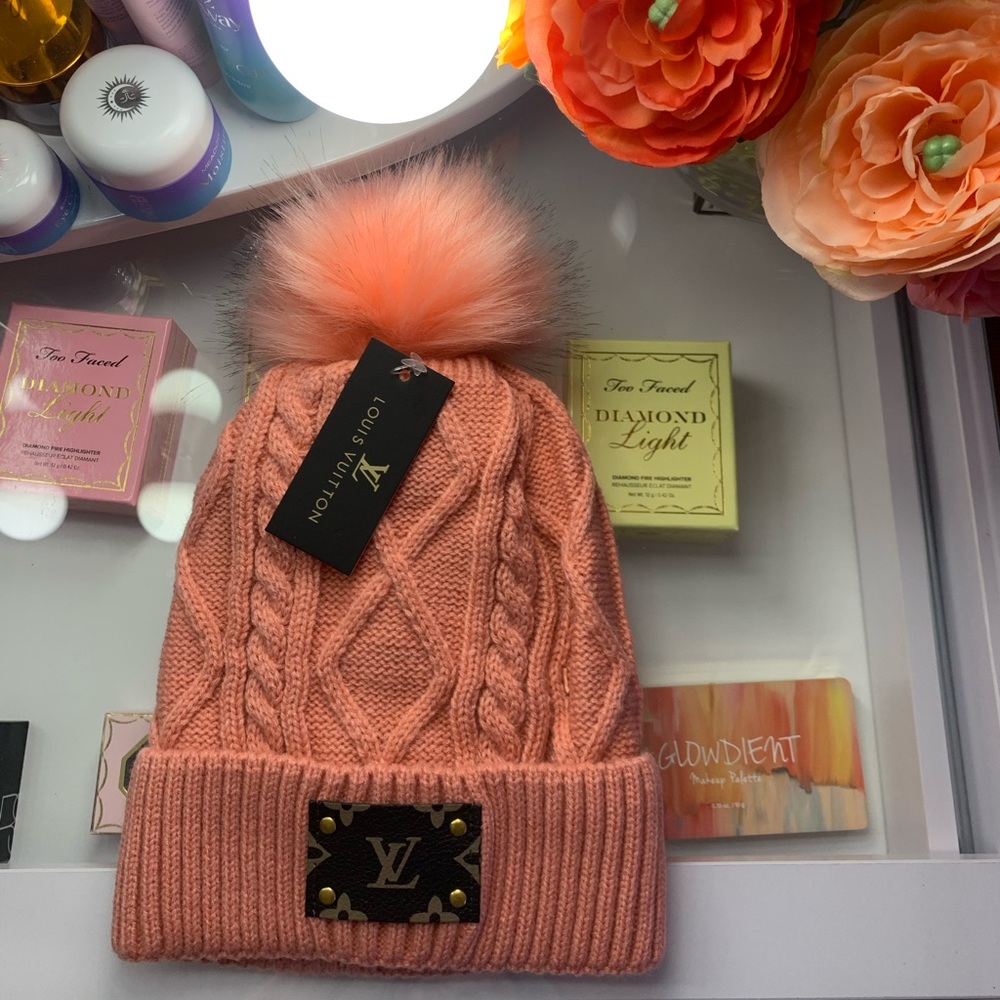 Pink beanie